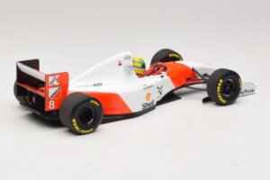 McLaren MP4/8 Ford #8 A. Senna Winner Japanese GP 1993 Minichamps 1:18 540931878 Fém – 6. kép a 7-ből