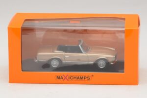Mercedes 230 SL W113 Arany Metál Maxichamps 1:43 940032230 Fém – 4. kép a 4-ből