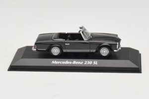 Mercedes 230 SL W113 Szürke Maxichamps 1:43 94003231 Fém