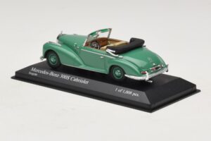 Mercedes 300S Kabrió Zöld Minichamps 1:43 430032335 Fém – 3. kép a 5-ből