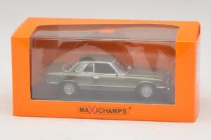 Mercedes 450 SLC C107 Sötétzöld Metál Maxichamps 1:43 940033420 Fém – 4. kép a 4-ből