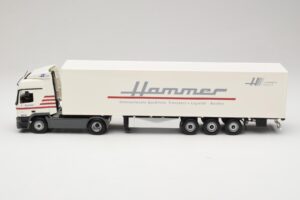 Mercedes Actros 1844LS Koffersattelzug Hammer Aachen Minichamps 1:43 499039105 Fém – 3. kép a 6-ből