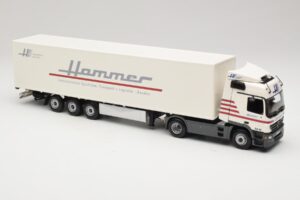 Mercedes Actros 1844LS Koffersattelzug Hammer Aachen Minichamps 1:43 499039105 Fém – 4. kép a 6-ből