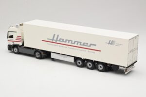 Mercedes Actros 1844LS Koffersattelzug Hammer Aachen Minichamps 1:43 499039105 Fém – 5. kép a 6-ből