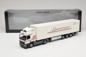 Mercedes Actros 1844LS Koffersattelzug Hammer Aachen Minichamps 1:43 499039105 Fém – 6. kép a 6-ből