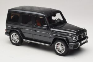 Mercedes AMG G63 W463 Fekete GT Spirit 1:18 GT035 Gyanta – 4. kép a 6-ből
