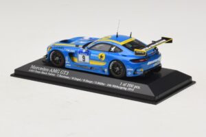 Mercedes AMG GT3 Black Falcon #9 Y. Buurman / M. Engel 24 Hours of Nurburgring 2016 Minichamps 1:43 437163009 Fém – 3. kép a 5-ből