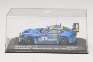 Mercedes AMG GT3 Black Falcon #9 Y. Buurman / M. Engel 24 Hours of Nurburgring 2016 Minichamps 1:43 437163009 Fém – 4. kép a 5-ből