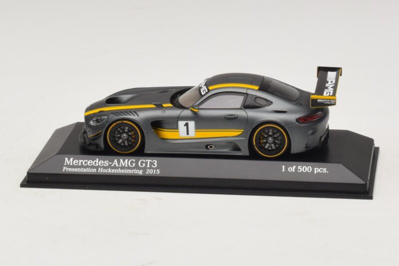 Mercedes AMG GT3 Presentation Hockenheimring 2015 Minichamps 1:43 437163001 Fém