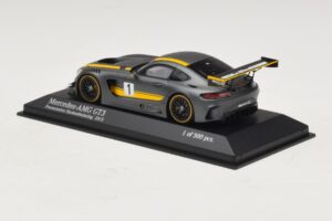 Mercedes AMG GT3 Presentation Hockenheimring 2015 Minichamps 1:43 437163001 Fém – 3. kép a 4-ből