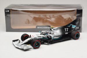 Mercedes AMG Petronas W10 #77 V. Bottas German GP 2019 Minichamps 1:18 110191177 Fém – 6. kép a 7-ből