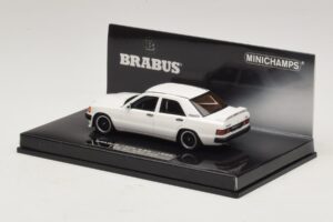 Mercedes Brabus 3.6S 190E W201 Fehér Minichamps 1:43 437032602 Fém – 3. kép a 5-ből