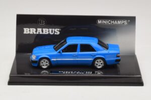 Mercedes Brabus 6.5 500E W124 Kék Minichamps 1:43 437032502 Fém