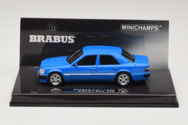 Mercedes Brabus 6.5 500E W124 Kék Minichamps 1:43 437032502 Fém