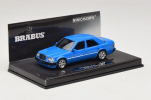 Mercedes Brabus 6.5 500E W124 Kék Minichamps 1:43 437032502 Fém – 2. kép a 5-ből