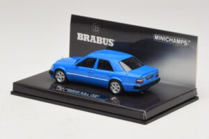 Mercedes Brabus 6.5 500E W124 Kék Minichamps 1:43 437032502 Fém – 3. kép a 5-ből