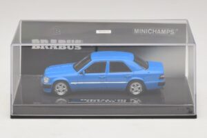 Mercedes Brabus 6.5 500E W124 Kék Minichamps 1:43 437032502 Fém – 4. kép a 5-ből