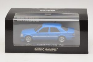 Mercedes Brabus 6.5 500E W124 Kék Minichamps 1:43 437032502 Fém – 5. kép a 5-ből