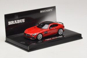 Mercedes Brabus 600 GT S C190 Piros Minichamps 1:43 437032521 Fém – 2. kép a 5-ből