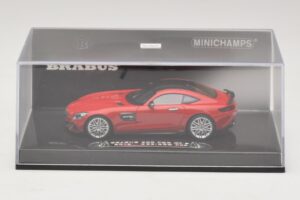 Mercedes Brabus 600 GT S C190 Piros Minichamps 1:43 437032521 Fém – 4. kép a 5-ből