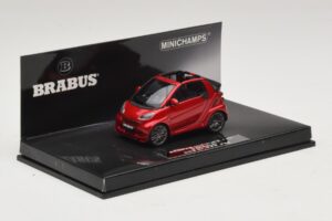 Mercedes Brabus Ultimate 120 Kabrió Piros Minichamps 1:43 437032730 Fém – 2. kép a 5-ből