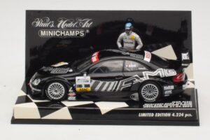 Mercedes CLK DTM #2 J. Alesi First DTM Podium Finish Hockenheim 2002 Minichamps 1:43 400023292 Fém