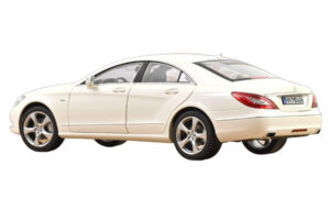 Mercedes CLS C218 Kupé Brilliant White Metallic Norev 1:18 183943 Fém – 3. kép a 3-ből