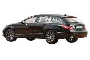 Mercedes CLS Shooting Brake X218 Obsidian Black Metallic Norev 1:18 183944 Fém – 3. kép a 3-ből