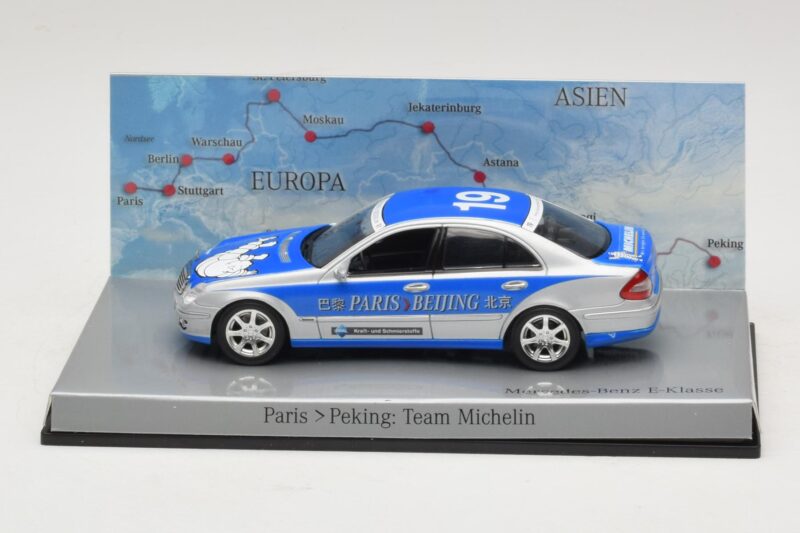 Mercedes E-Class #19 Team Michelin Rally Paris-Peking 2007 Minichamps 1:43 Mercedes E-Class #19 Team Michelin Rally Paris-Peking 2007 Minichamps 1:43 B66962269 Fém