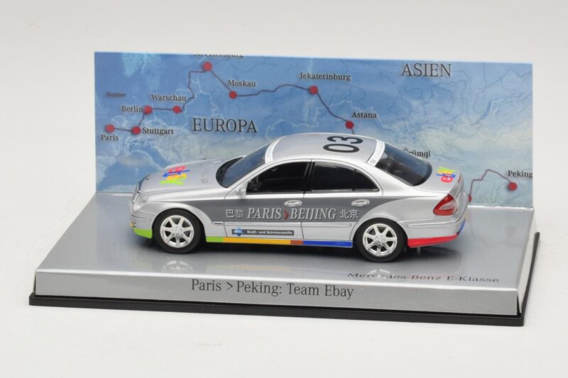 Mercedes E-Class #3 Team eBay Rally Paris-Peking 2007 Minichamps 1:43 B66962259 Fém
