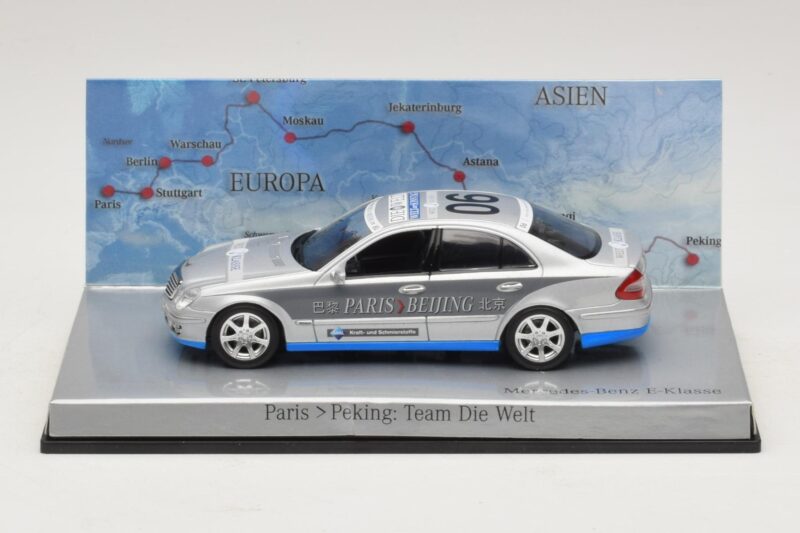 Mercedes E-Class #6 Team Die Welt Rally Paris-Peking 2007 Minichamps 1:43 B66962262 Fém