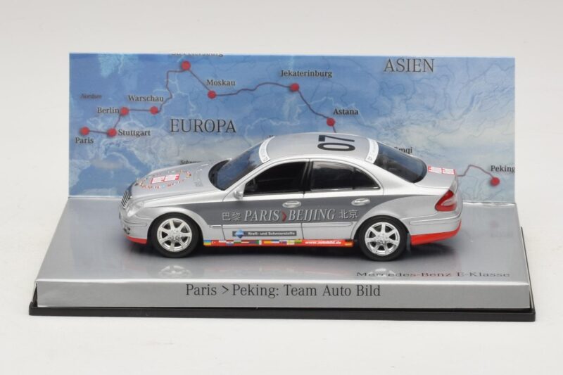 Mercedes E-Class #7 Team Auto Bild Rally Paris-Peking 2007 Minichamps 1:43 B66962263 Fém