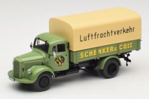 Mercedes L 3500 Platós Teherautó Schenker Minichamps 1:43 439350028 Fém