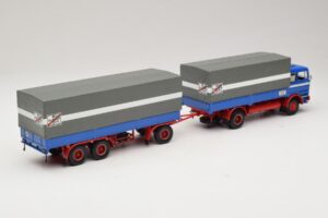 Mercedes LP1620 Pritschenzug Fern Schnell Gut Minichamps 1:43 499034820 Fém – 2. kép a 6-ből