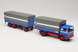 Mercedes LP1620 Pritschenzug Fern Schnell Gut Minichamps 1:43 499034820 Fém – 4. kép a 6-ből