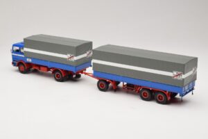 Mercedes LP1620 Pritschenzug Fern Schnell Gut Minichamps 1:43 499034820 Fém – 5. kép a 6-ből