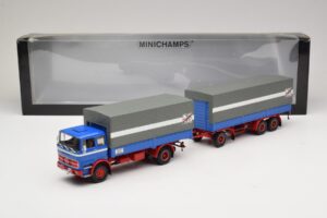 Mercedes LP1620 Pritschenzug Fern Schnell Gut Minichamps 1:43 499034820 Fém – 6. kép a 6-ből