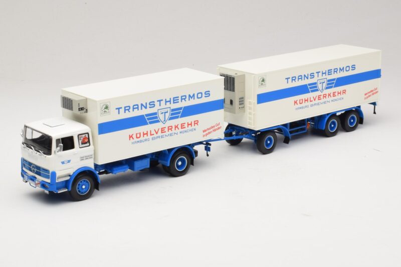 Mercedes LP1624 Kühlzug Transthermos Minichamps 1:43 499034840 Fém