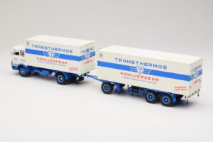 Mercedes LP1624 Kühlzug Transthermos Minichamps 1:43 499034840 Fém – 5. kép a 6-ből