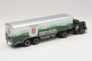 Mercedes LS315 Koffersattelzug Bärenmarke Minichamps 1:43 499034780 Fém – 2. kép a 6-ből