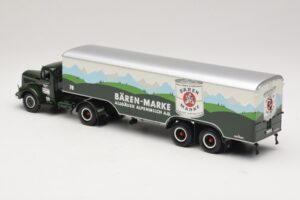 Mercedes LS315 Koffersattelzug Bärenmarke Minichamps 1:43 499034780 Fém – 5. kép a 6-ből