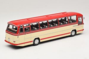 Mercedes O 302 Piros Krém Minichamps 1:43 439035190 Fém – 2. kép a 6-ből