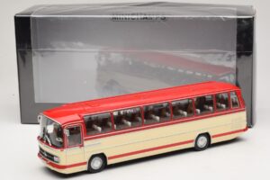 Mercedes O 302 Piros Krém Minichamps 1:43 439035190 Fém – 6. kép a 6-ből