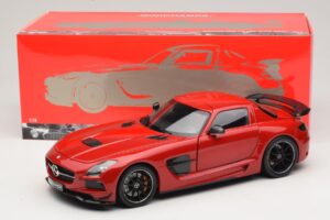 Mercedes SLS AMG C197 Black Series Piros Minichamps 1:18 110033022 Fém – 8. kép a 8-ből