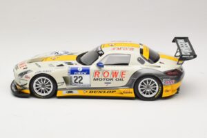 Mercedes SLS AMG GT3 #22 Graf / Jager Rowe Racing 24 Hours of Nurburgring 2013 Minichamps 1:18 151133122 Fém – 3. kép a 6-ből