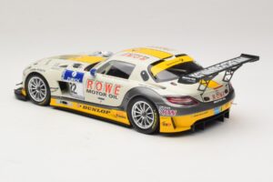 Mercedes SLS AMG GT3 #22 Graf / Jager Rowe Racing 24 Hours of Nurburgring 2013 Minichamps 1:18 151133122 Fém – 5. kép a 6-ből