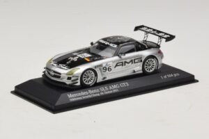 Mercedes SLS AMG GT3 #96 M. Hakkinen / R. Arnold 6 Hours of Zhuhai 2011 Minichamps 1:43 410113296 Fém – 2. kép a 4-ből