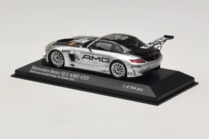 Mercedes SLS AMG GT3 #96 M. Hakkinen / R. Arnold 6 Hours of Zhuhai 2011 Minichamps 1:43 410113296 Fém – 3. kép a 4-ből