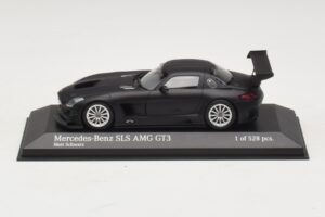 Mercedes SLS AMG GT3 Matt Fekete Minichamps 1:43 410113200 Fém