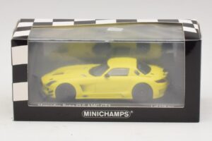 Mercedes SLS AMG GT3 Sárga Minichamps 1:43 410113201 Fém – 4. kép a 4-ből
